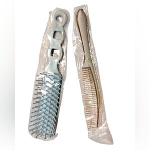 Detangle Hair Brush and Comb Set